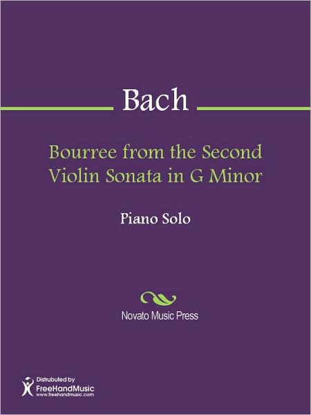 Bourree from the Second Violin Sonata in G Minor