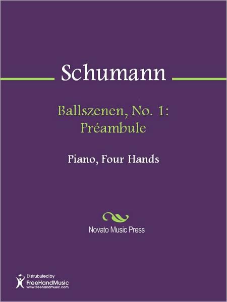 Ballszenen, No. 1: Preambule