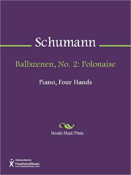 Ballszenen, No. 2: Polonaise