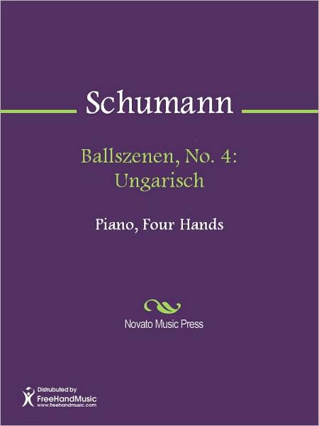 Ballszenen, No. 4: Ungarisch
