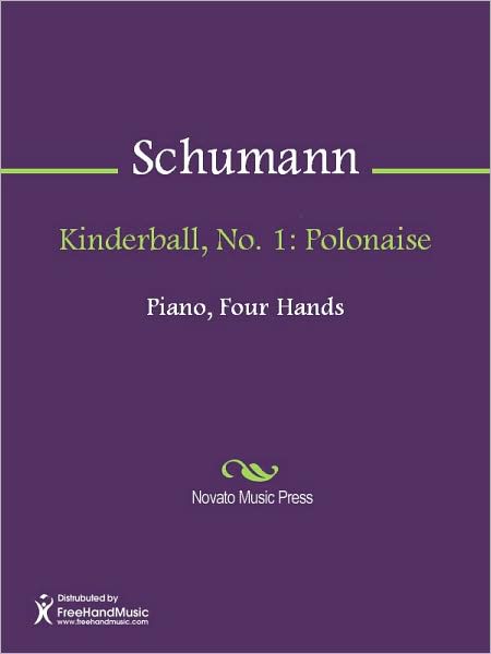 Kinderball, No. 1: Polonaise