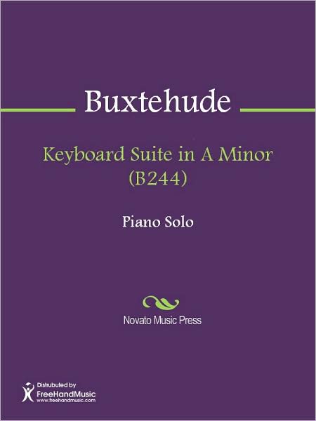 Keyboard Suite in A Minor (B244)