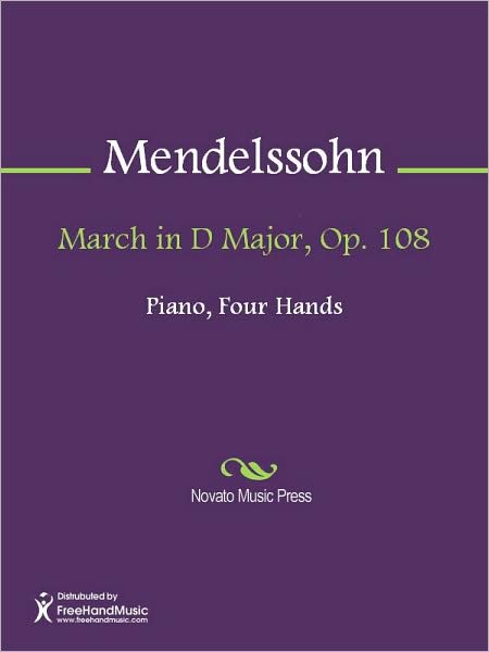 March in D Major, Op. 108