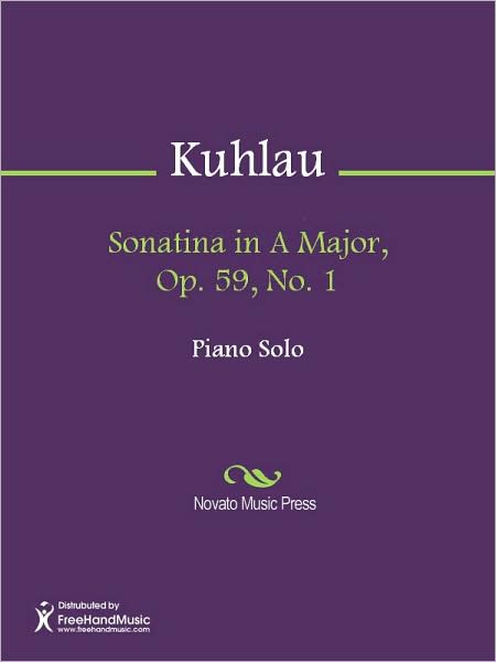 Sonatina in A Major, Op. 59, No. 1