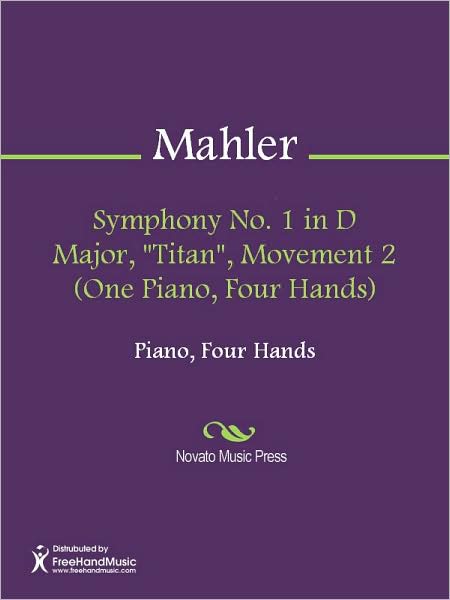 Symphony No. 1 in D Major, "Titan", Movement 2 (One Piano, Four Hands)