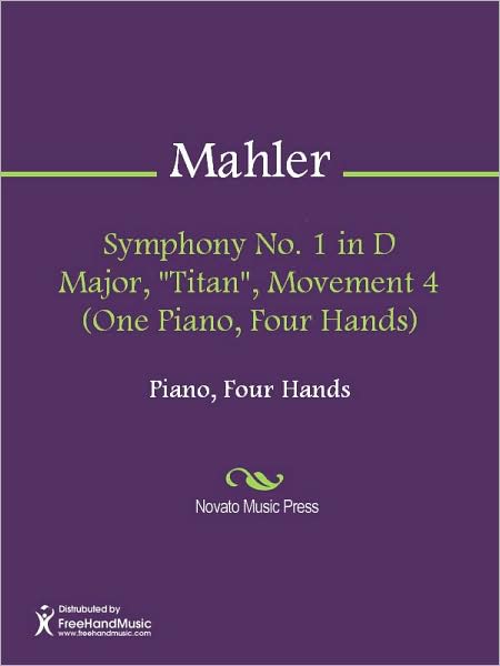 Symphony No. 1 in D Major, "Titan", Movement 4 (One Piano, Four Hands)