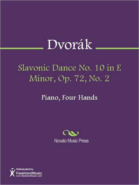 Slavonic Dance No. 10 in E Minor, Op. 72, No. 2