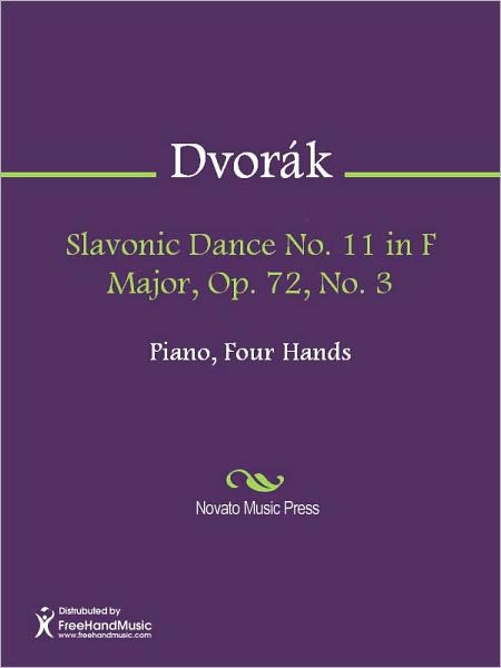 Slavonic Dance No. 11 in F Major, Op. 72, No. 3