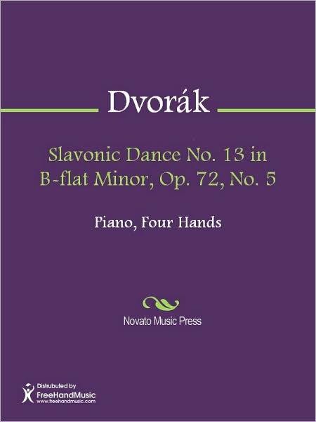 Slavonic Dance No. 13 in B-flat Minor, Op. 72, No. 5