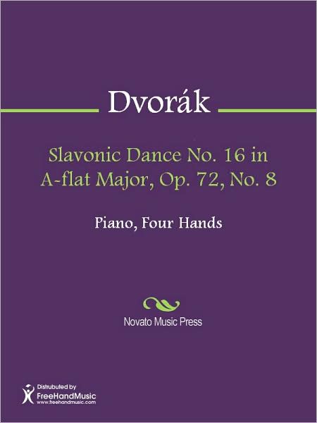 Slavonic Dance No. 16 in A-flat Major, Op. 72, No. 8