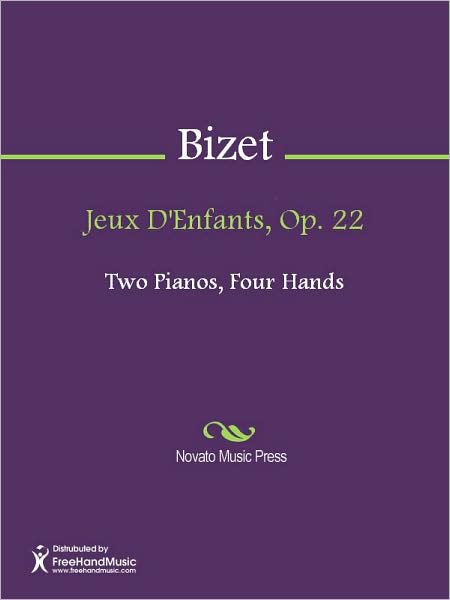 Jeux D'Enfants, Op. 22