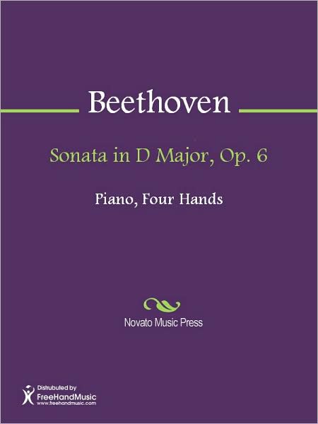 Sonata in D Major, Op. 6