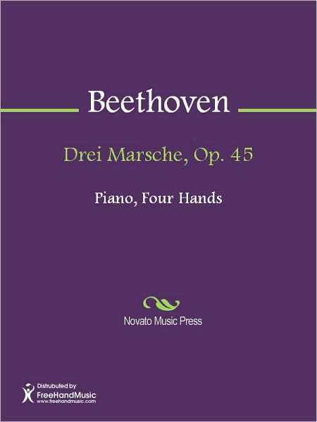 Drei Marsche, Op. 45
