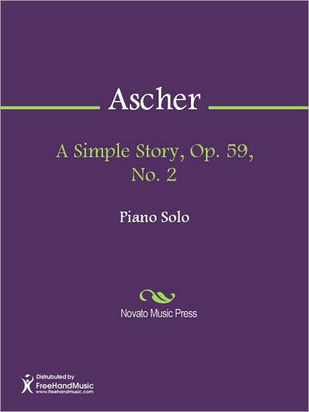 A Simple Story, Op. 59, No. 2