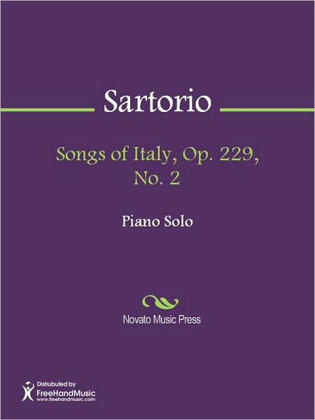 Songs of Italy, Op. 229, No. 2