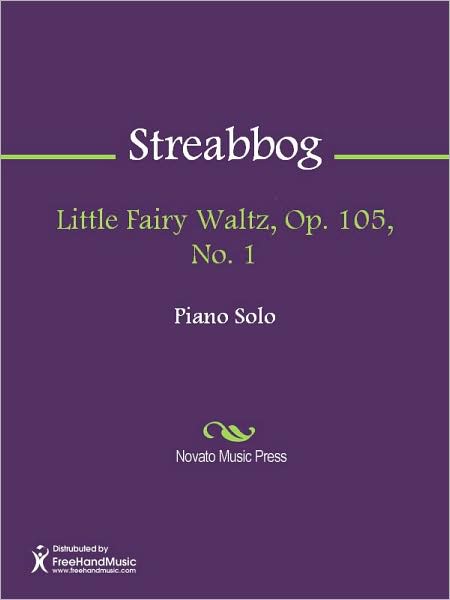 Little Fairy Waltz, Op. 105, No. 1