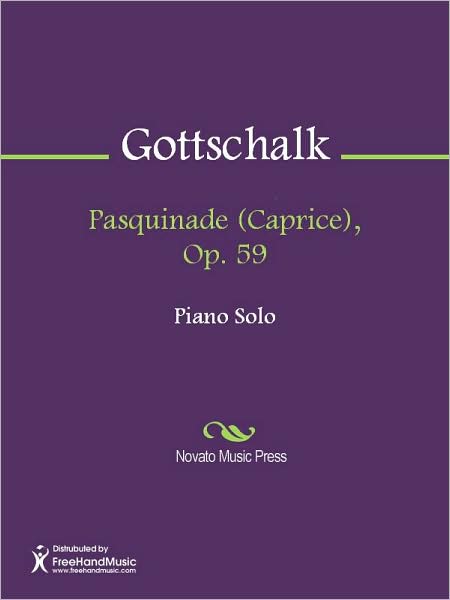 Pasquinade (Caprice), Op. 59