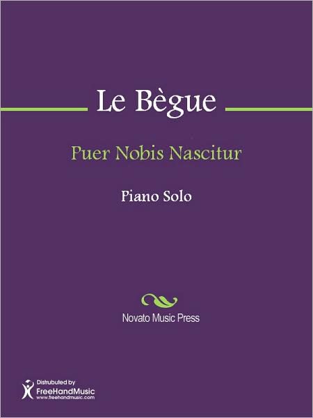 Puer Nobis Nascitur