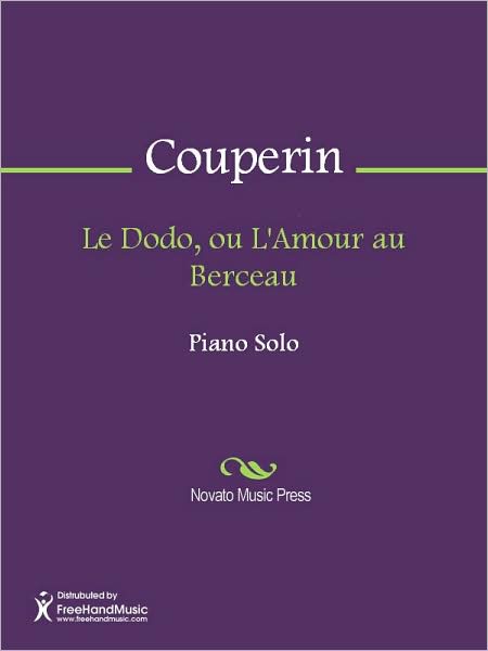 Le Dodo, ou L'Amour au Berceau