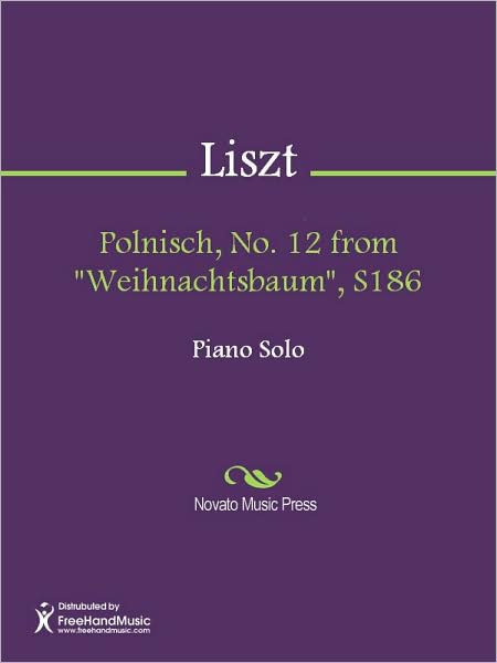Polnisch, No. 12 from "Weihnachtsbaum", S186