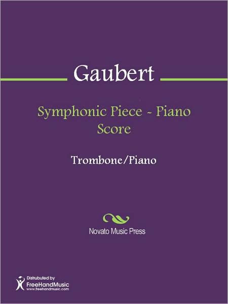 Symphonic Piece - Piano Score