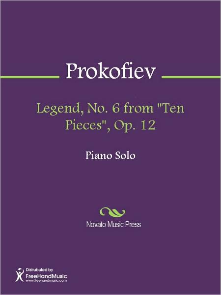 Legend, No. 6 from "Ten Pieces", Op. 12