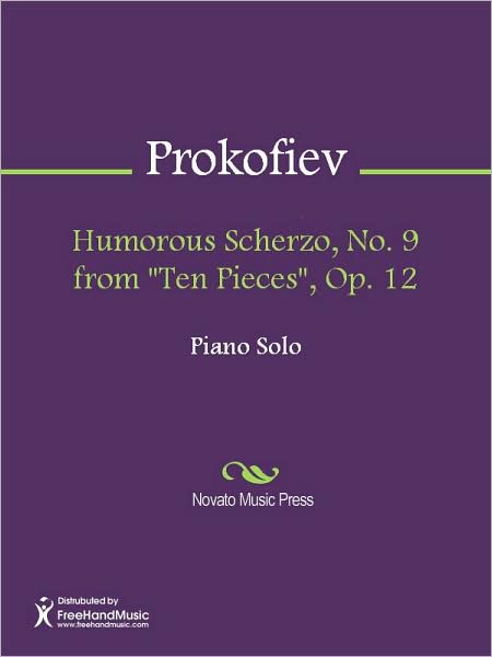 Humorous Scherzo, No. 9 from "Ten Pieces", Op. 12