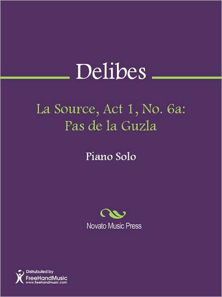 La Source, Act 1, No. 6a: Pas de la Guzla