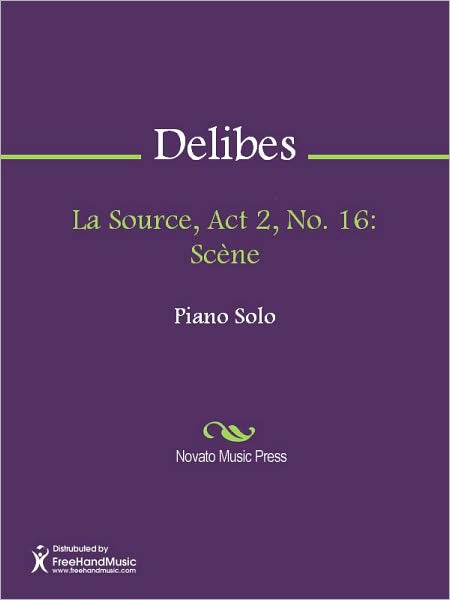 La Source, Act 2, No. 16: Scene