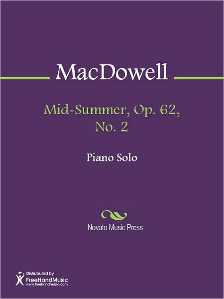 Mid-Summer, Op. 62, No. 2