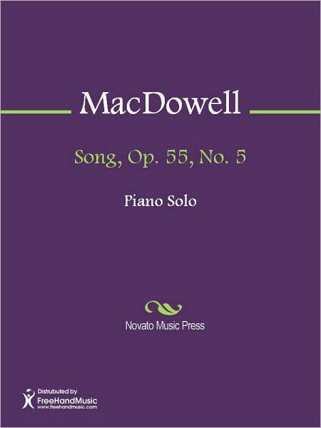 Song, Op. 55, No. 5