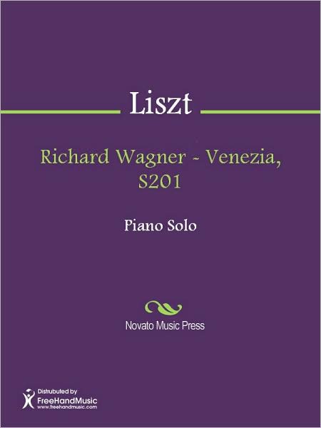Richard Wagner - Venezia, S201