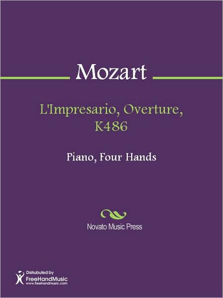 L'Impresario, Overture, K486