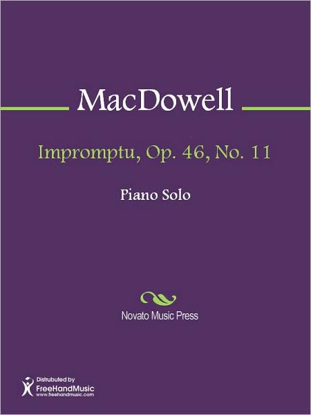 Impromptu, Op. 46, No. 11