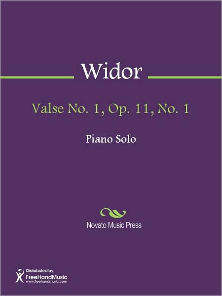 Valse No. 1, Op. 11, No. 1