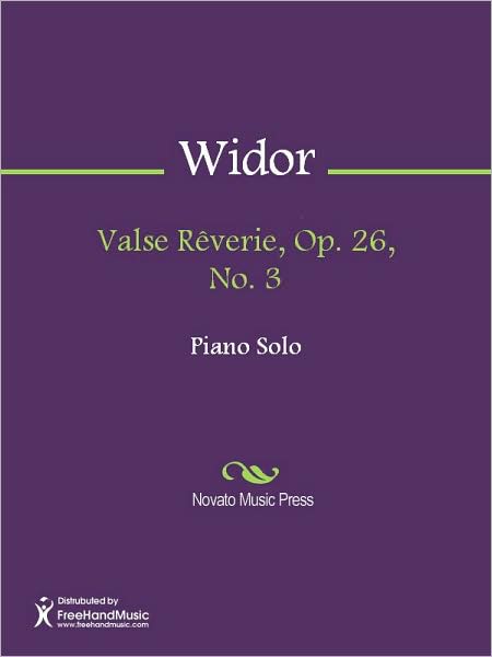 Valse Reverie, Op. 26, No. 3