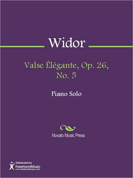 Valse Elegante, Op. 26, No. 5