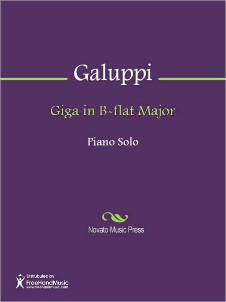 Giga in B-flat Major