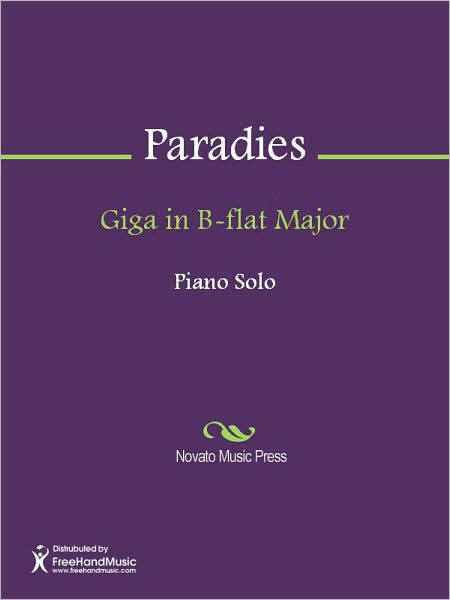 Giga in B-flat Major