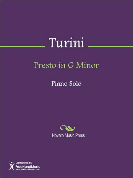 Presto in G Minor