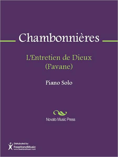 L'Entretien de Dieux (Pavane)