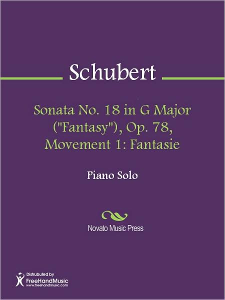 Sonata No. 18 in G Major ("Fantasy"), Op. 78, Movement 1: Fantasie