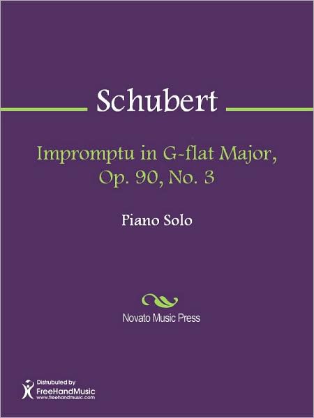 Impromptu in G-flat Major, Op. 90, No. 3