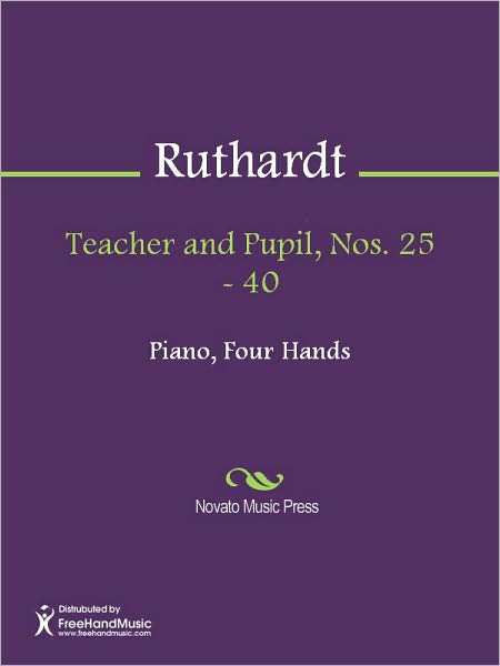 Teacher and Pupil, Nos. 25 - 40