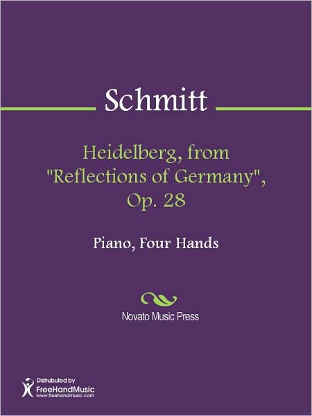 Heidelberg, from "Reflections of Germany", Op. 28