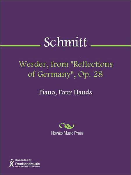 Werder, from "Reflections of Germany", Op. 28