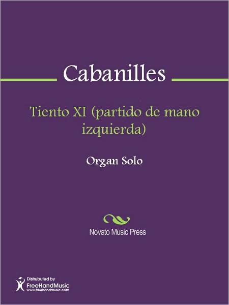 Tiento XI (partido de mano izquierda)