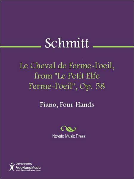 Le Cheval de Ferme-l'oeil, from "Le Petit Elfe Ferme-l'oeil", Op. 58