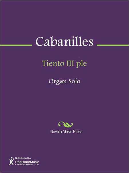Tiento III ple