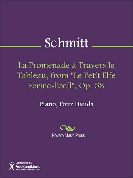 La Promenade a Travers le Tableau, from "Le Petit Elfe Ferme-l'oeil", Op. 58